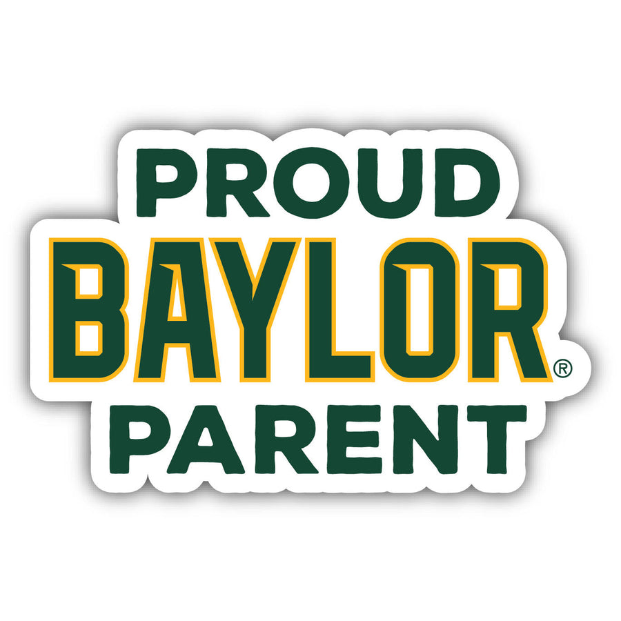 Baylor Bears 4-Inch Proud Parent NCAA Vinyl Sticker - Durable School Spirit Decal Image 1