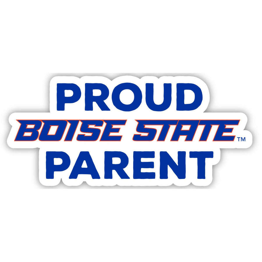 Boise State Broncos 4-Inch Proud Parent NCAA Vinyl Sticker - Durable School Spirit Decal Image 1