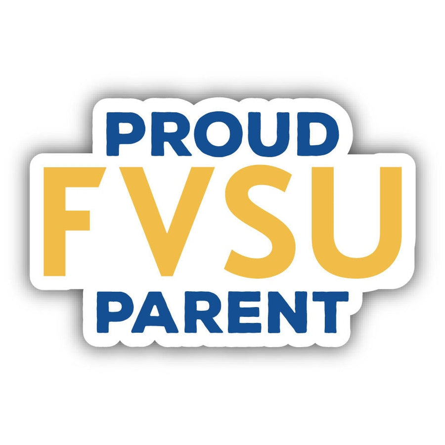 Fort Valley State University 4-Inch Proud Parent NCAA Vinyl Sticker - Durable School Spirit Decal Image 1