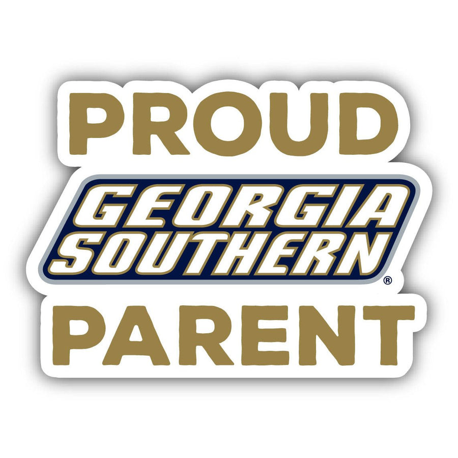 Georgia Southern Eagles 4-Inch Proud Parent NCAA Vinyl Sticker - Durable School Spirit Decal Image 1