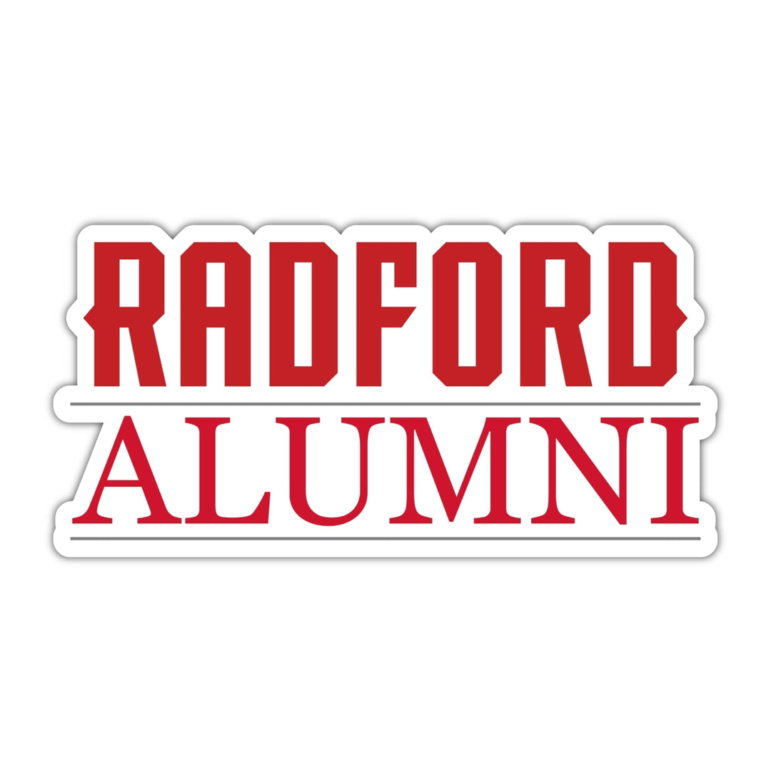 Radford University Highlanders Alumni 4" Sticker Image 1