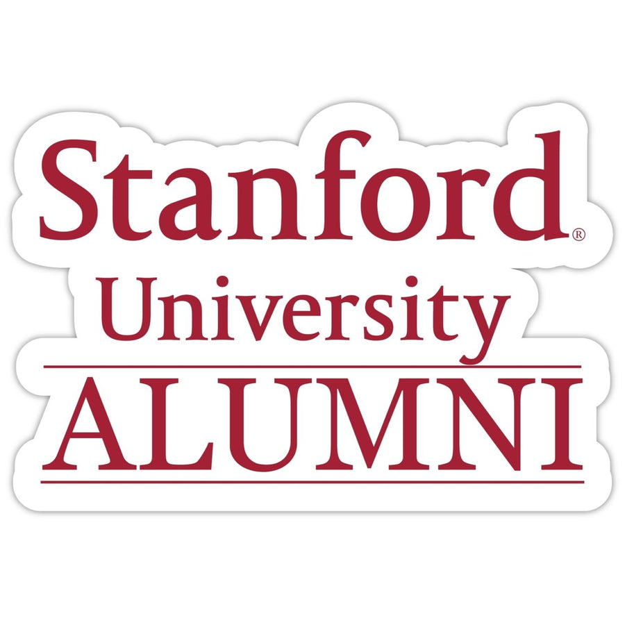 Stanford University 4-Inch Alumni NCAA Vinyl Sticker - Durable School Spirit Decal Image 1