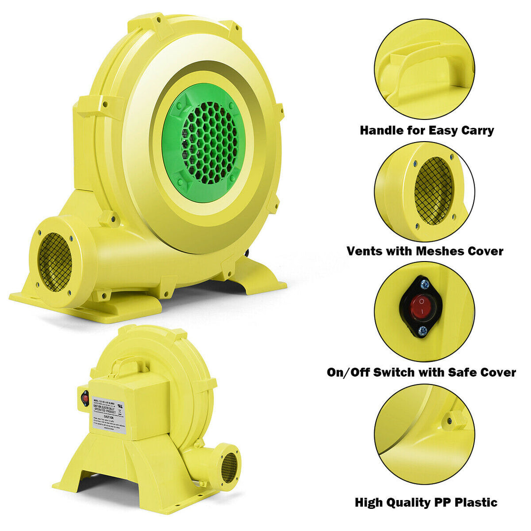 Air Blower Pump Fan 735 Watt 1.0HP For Inflatable Bounce House Bouncy Castle Image 6
