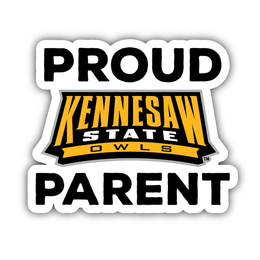 Kennesaw State University Proud Parent 4" Sticker - (4 Pack) Image 1