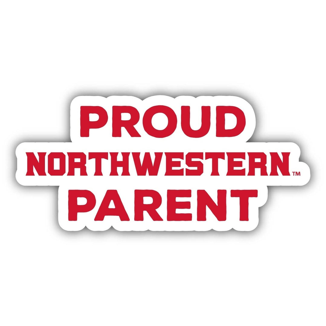 Northwestern Oklahoma State University 4-Inch Proud Parent NCAA Vinyl Sticker - Durable School Spirit Decal Image 1