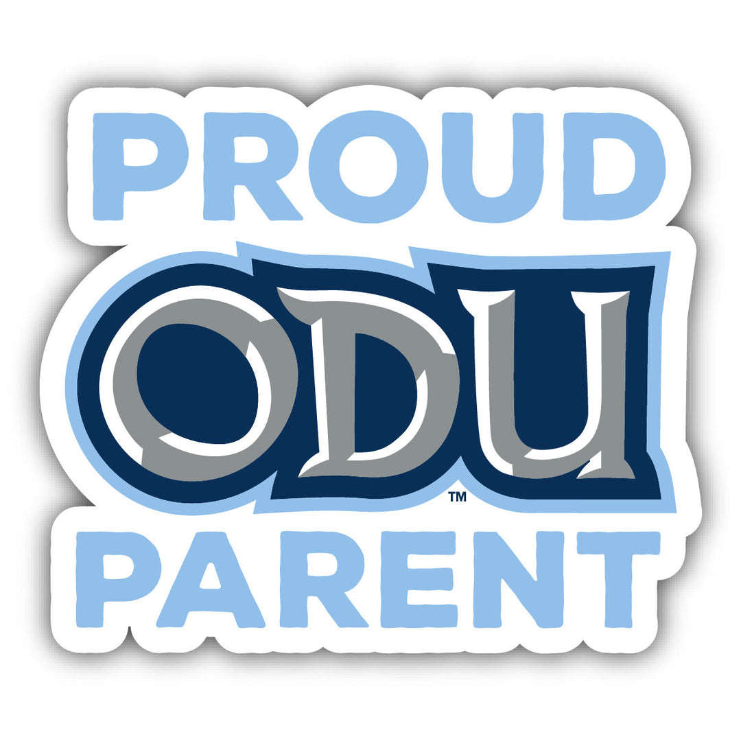 Old Dominion Monarchs 4-Inch Proud Parent NCAA Vinyl Sticker - Durable School Spirit Decal Image 1