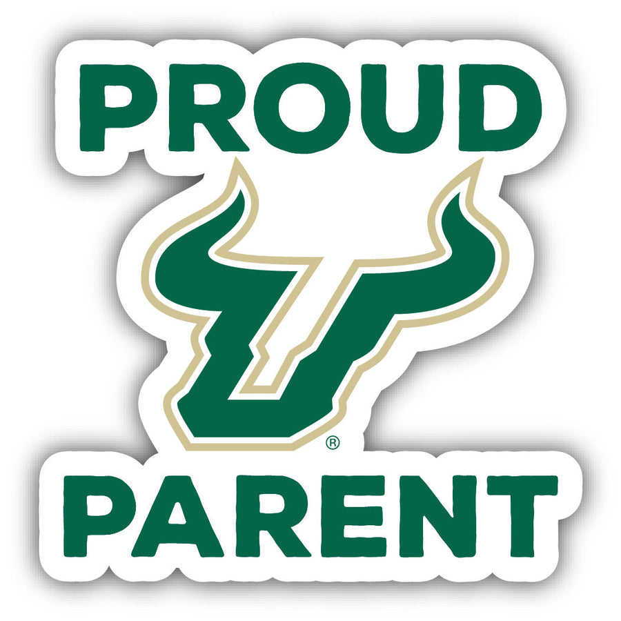 South Florida Bulls 4-Inch Proud Parent NCAA Vinyl Sticker - Durable School Spirit Decal Image 1