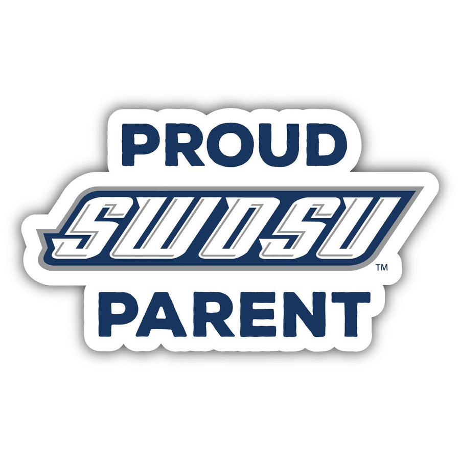 Southwestern Oklahoma State University Proud Parent 4" Sticker Image 1