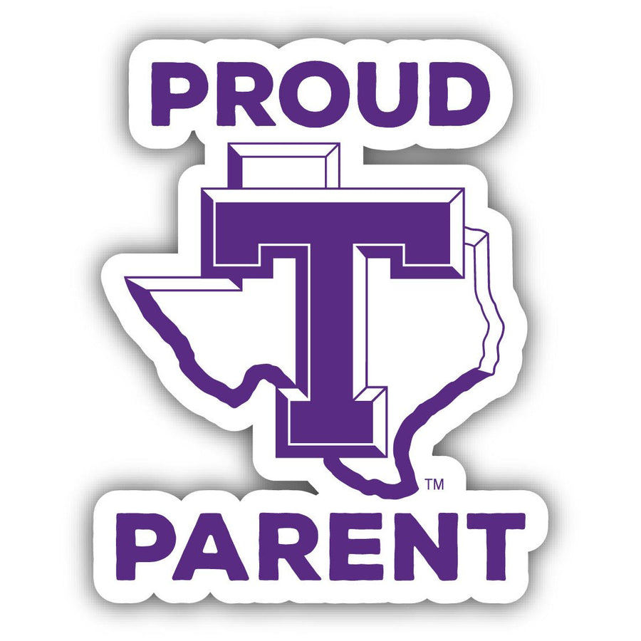 Tarleton State University Proud Parent 4" Sticker Image 1