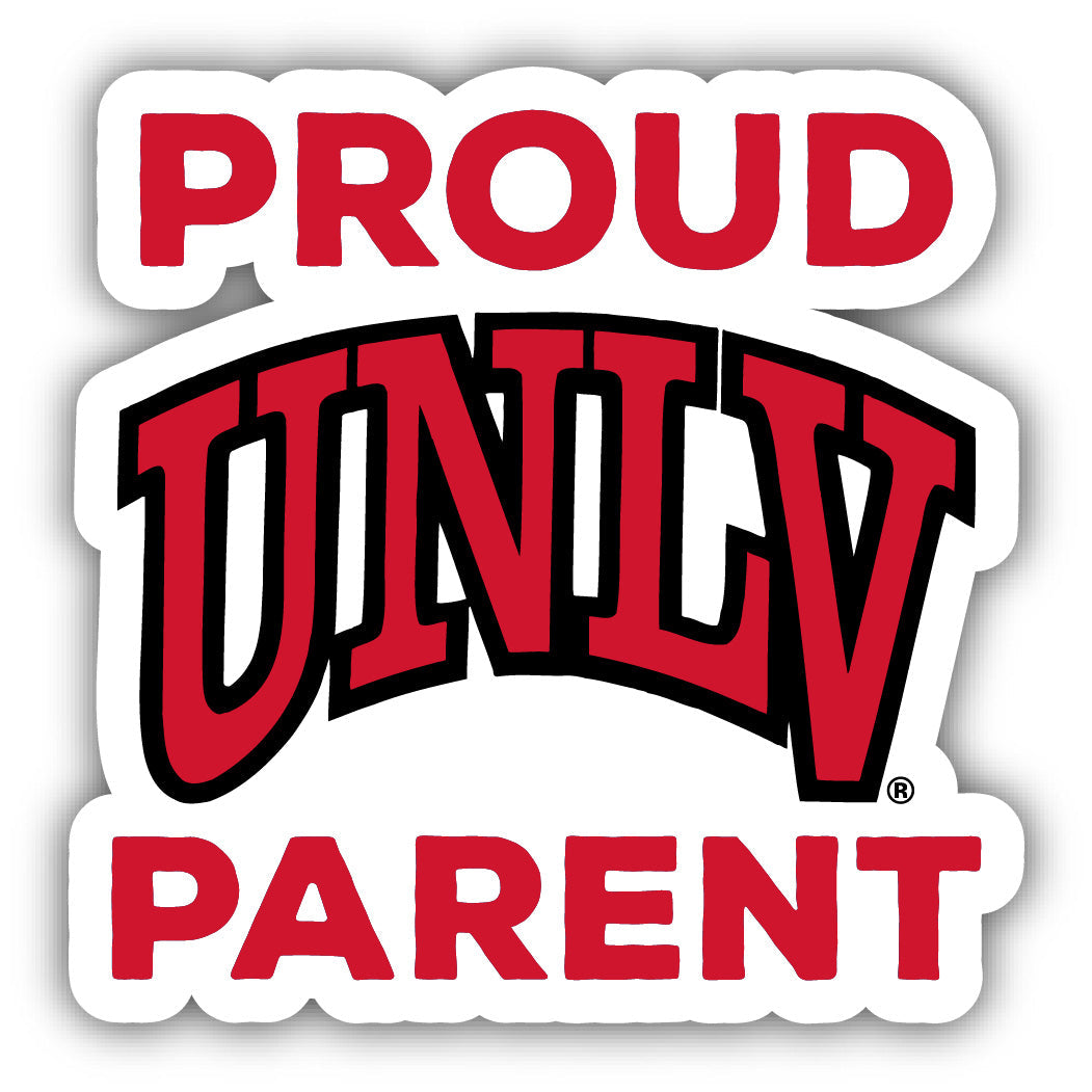 UNLV Rebels 4-Inch Proud Parent NCAA Vinyl Sticker - Durable School Spirit Decal Image 1