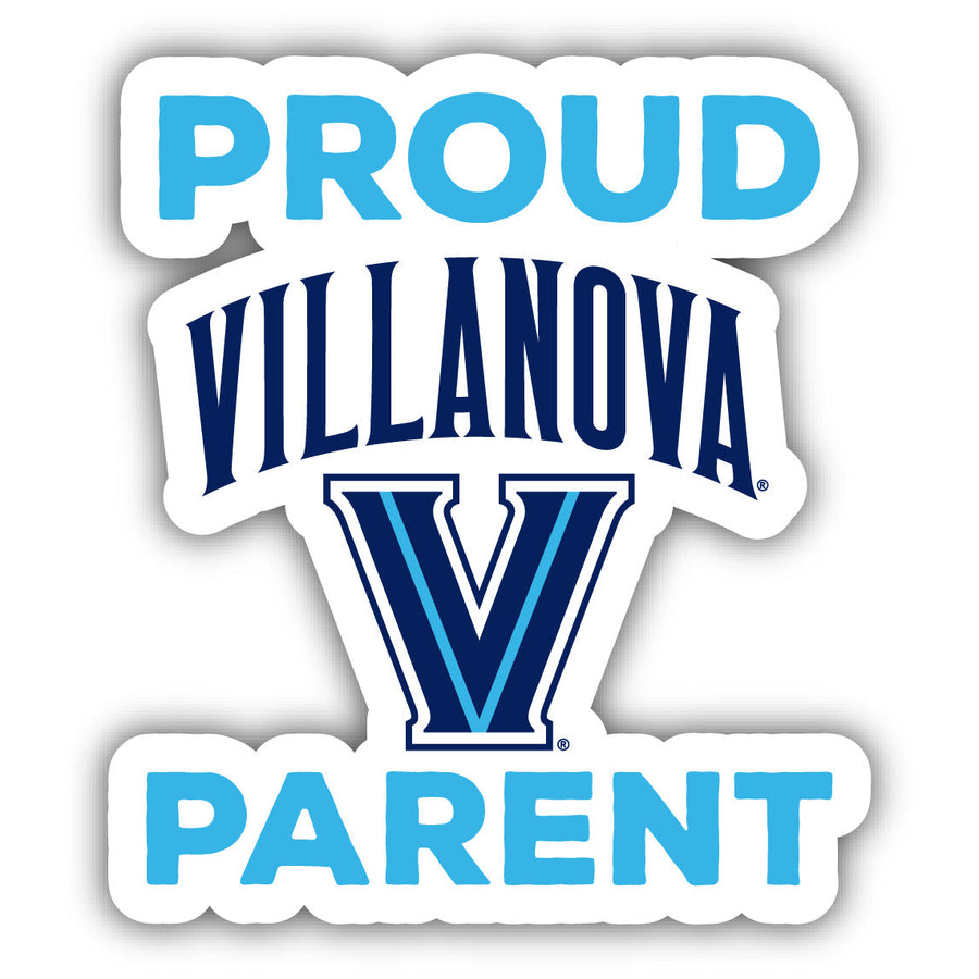 Villanova Wildcats 4-Inch Proud Parent NCAA Vinyl Sticker - Durable School Spirit Decal Image 1