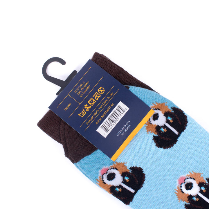 Mens Australian Shepherds Dog Novelty Socks Dog Lovers Socks Mans Best Friend Great Gift for Dog Owners Funny Socks Image 4