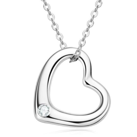 0.5 Carat Mosan Diamond Necklace for Women 925 Sterling SilverJunior High Sense Collar Chain Image 6