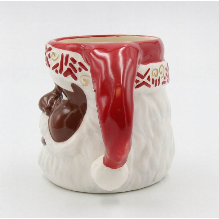 African American Santa Mug Set of 2 Ceramic 14 Oz Kitchen Home Image 6