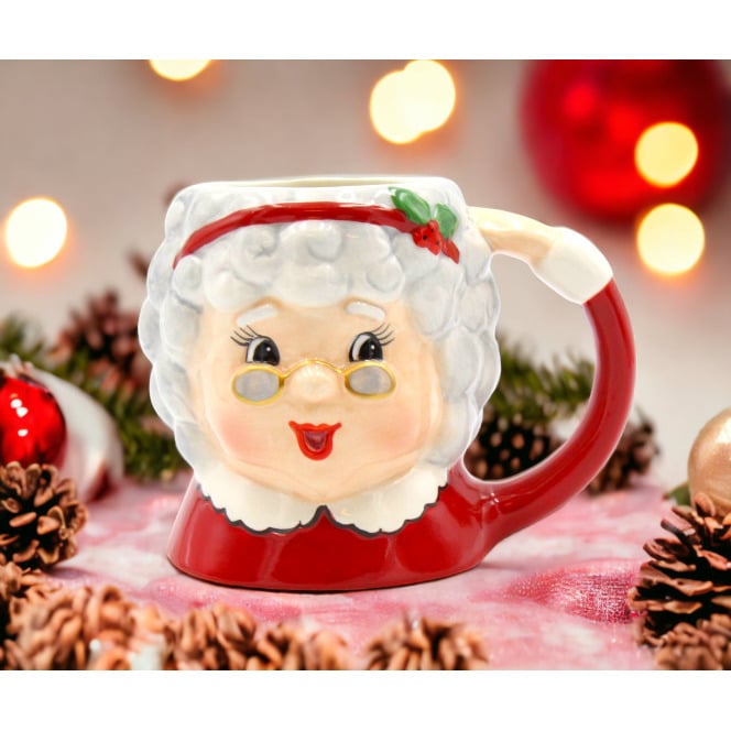 Mrs. Claus Ceramic Mug 14oz Christmas  Mom Holiday Image 1