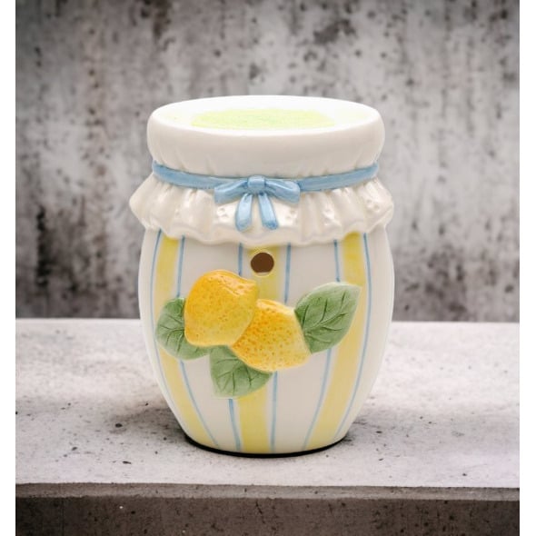 Kevins Gift Shoppe Ceramic Lemon preserve tart burner tea light NOT included Image 2