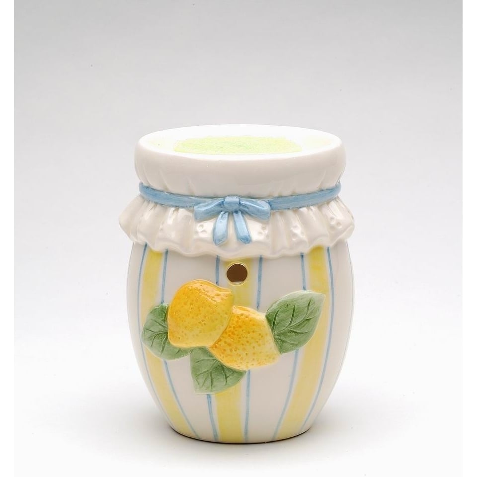 Kevins Gift Shoppe Ceramic Lemon preserve tart burner tea light NOT included Image 3