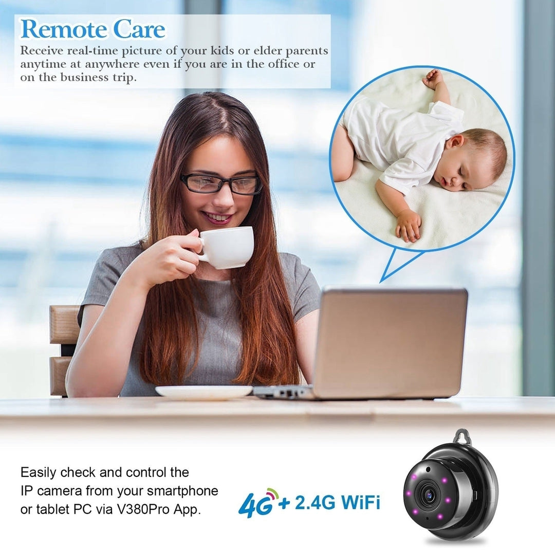 720P WiFi IP Camera Smart Home Security Surveillance Camera Night Vision Motion Detection Two Way Talk Loop Recording Image 10