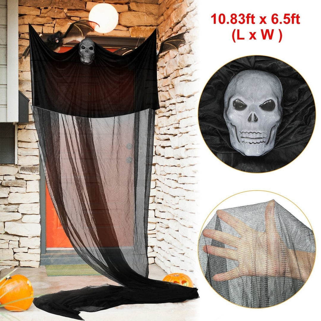 Halloween Hanging Ghost Prop Hanging Skeleton Flying Ghost Image 2