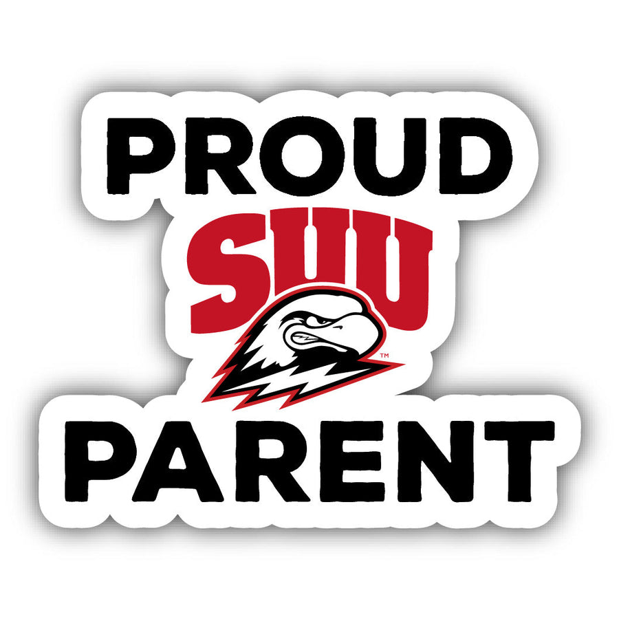 Southern Utah University 4-Inch Proud Parent 4-Pack NCAA Vinyl Sticker - Durable School Spirit Decal Image 1