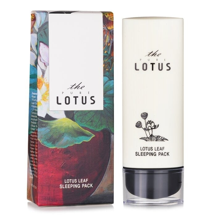 THE PURE LOTUS - Lotus Leaf Sleeping Pack(70ml) Image 2