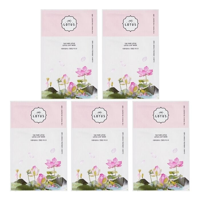 THE PURE LOTUS - Lotus Leaf Mask - Wrinkle Treatment(5pcs) Image 2