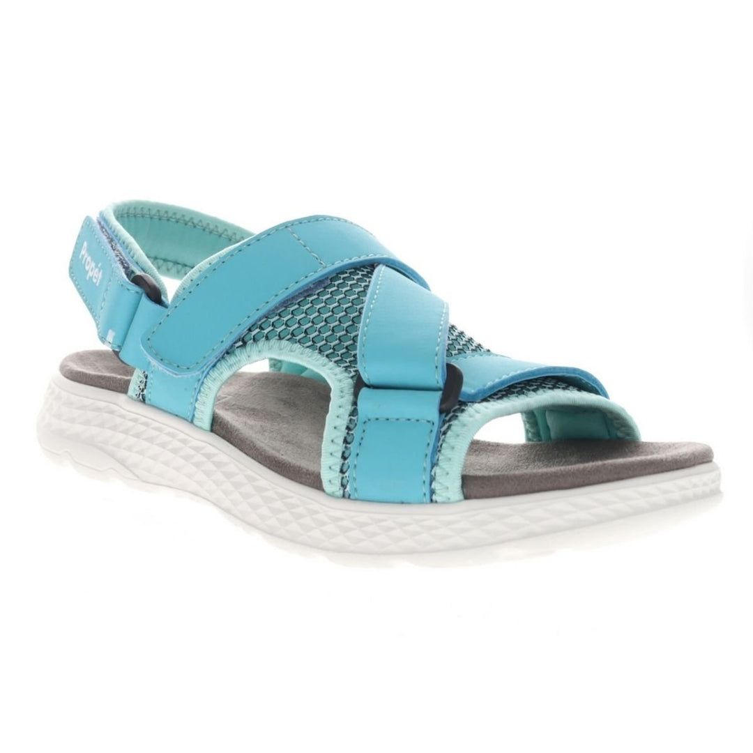 Propet Women's TravelActiv Sport Sandal Teal - WST013PTL  TEAL Image 1