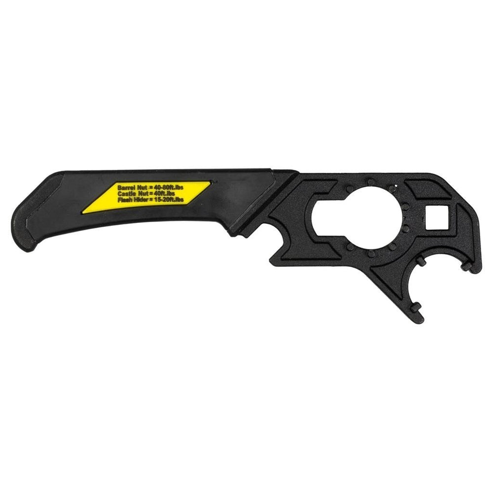 Wheeler Professional Armorers Wrench Steel with Rubber Handle Black Image 2