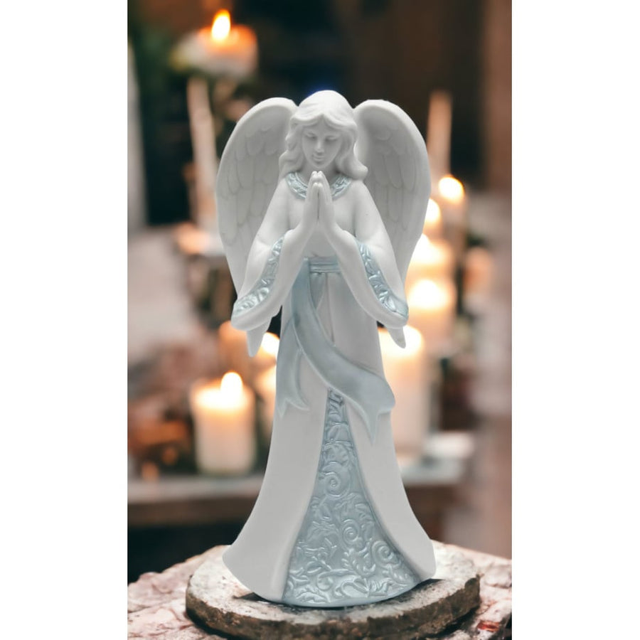 Ceramic Praying Angel FigurineHome DcorReligious DcorReligious GiftChurch Dcor, Image 1
