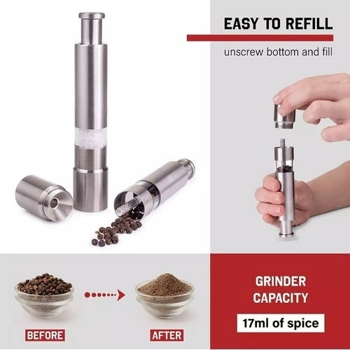 Nuvita Salt and Pepper Grinder Mini Set Image 3