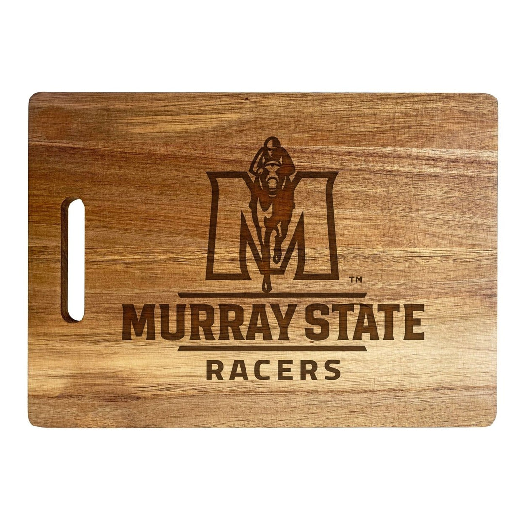 Murray State University Engraved Wooden Cutting Board 10" x 14" Acacia Wood Image 1