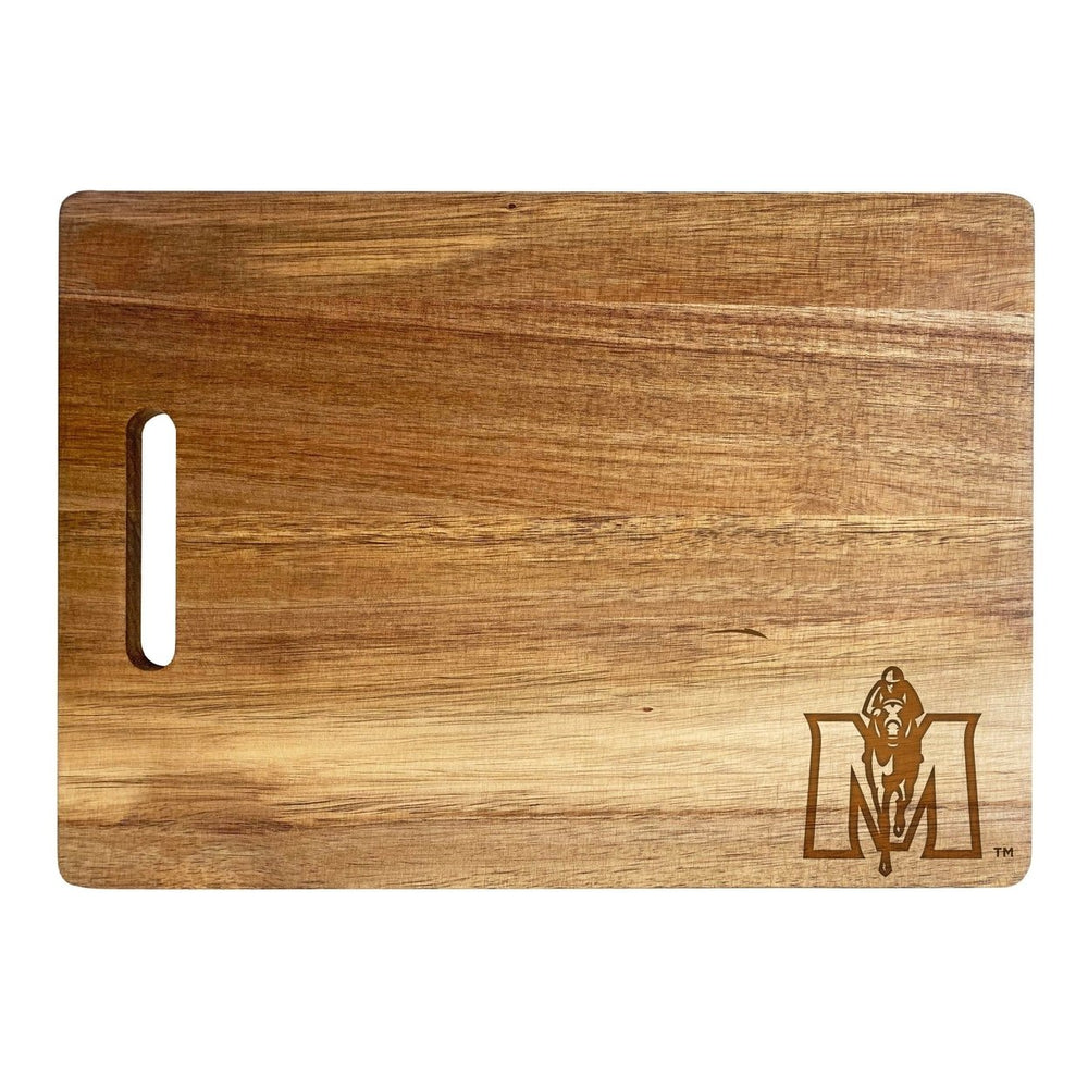 Murray State University Classic Acacia Wood Cutting Board - Small Corner Logo Image 2