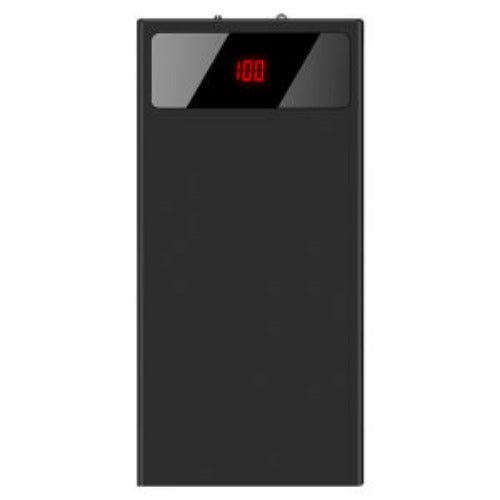 20000mAh Power Bank Ultra Thin External Battery Pack Phone Charger Dual USB Ports Flashlight Battery Remain Display Image 2