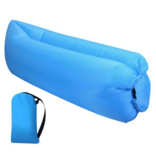 Inflatable Lounger Air Sofa Lazy Bed Sofa Portable Organizing Bag Water Resistant for Backyard Lakeside Beach Traveling Image 3