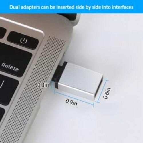 3 Packs USB C Type-C Male to USB A 3.0 OTG Male Port Converter Adapter Data Connector Android Image 6