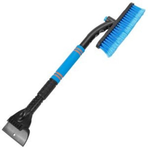 3 In 1 Windshield Ice Scraper Extendable Car Snow Removal Tool Telescoping Car Broom Snow Shovel Automobile Frost Image 4