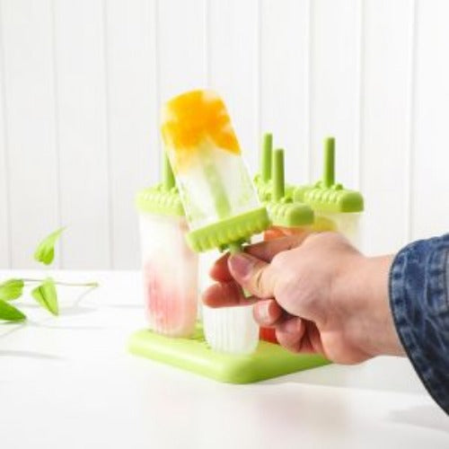 6Pcs Popsicle Molds Reusable Ice Cream DIY Ice Pop Maker Ice Bar Maker Plastic Popsicle Mold For Homemade Iced Snacks Image 3