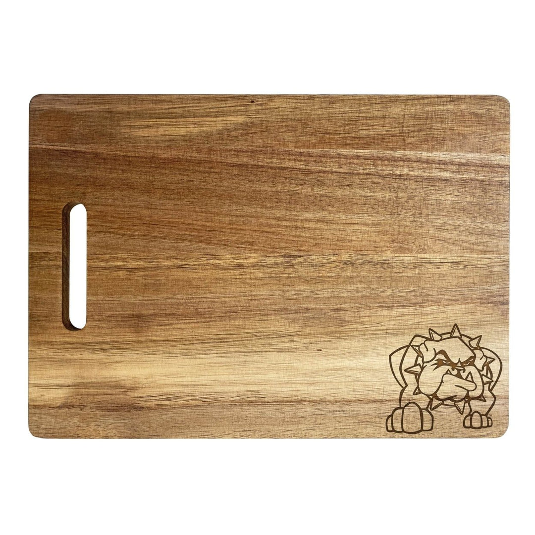 Southwestern Oklahoma State University Classic Acacia Wood Cutting Board - Small Corner Logo Image 2