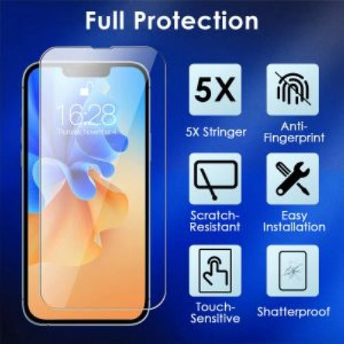2Pcs HD Clear Screen Protectors Tempered Glass Film Full Coverage Screen Protector Image 11