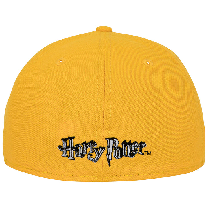 Harry Potter Hufflepuff House Crest Era 59Fifty Fitted Hat Image 4