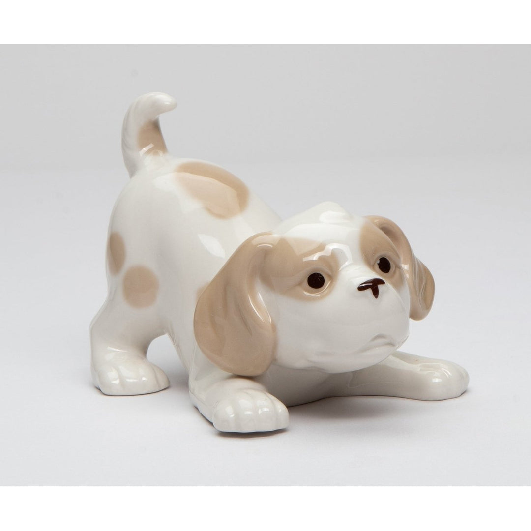 Ceramic Playful Dog Figurine Home D cor Mom Him Dad Friend , Image 2