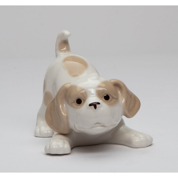 Ceramic Playful Dog Figurine Home D cor Mom Him Dad Friend , Image 3