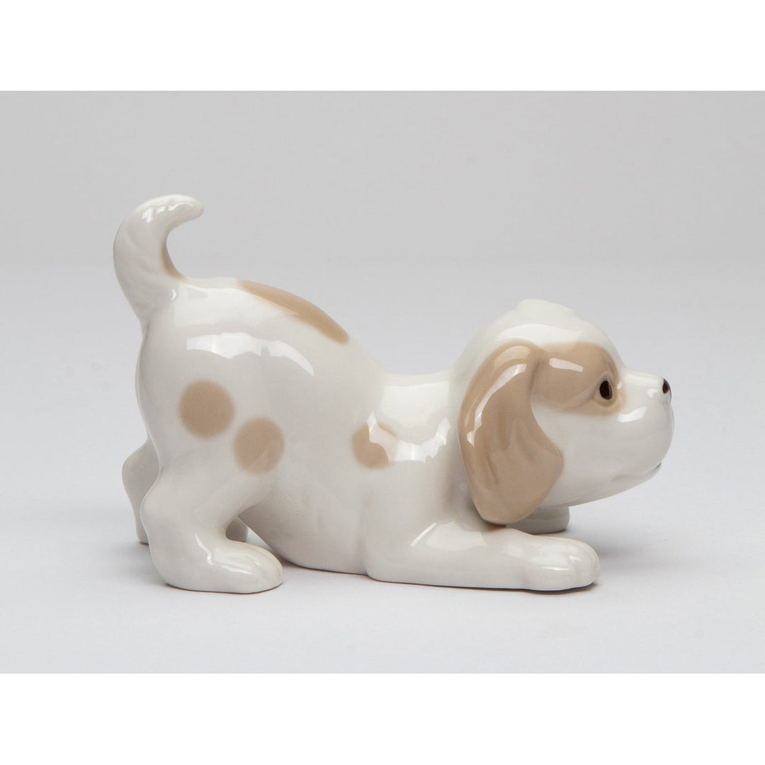 Ceramic Playful Dog Figurine Home D cor Mom Him Dad Friend , Image 4