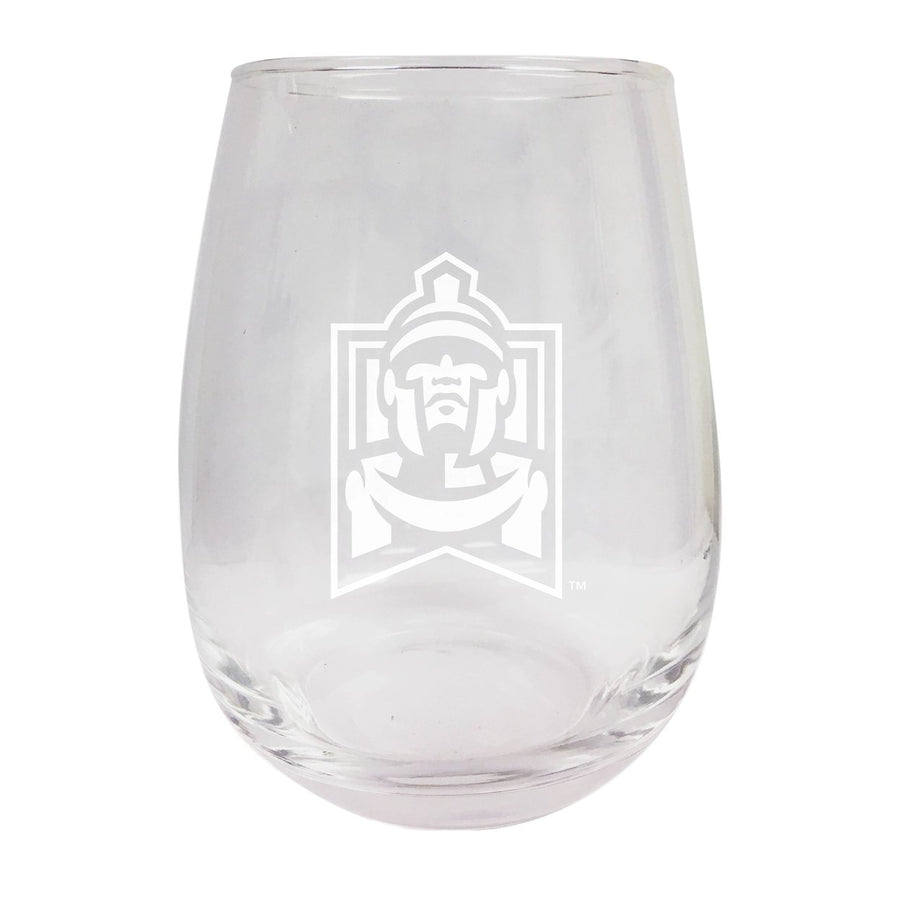 East Stroudsburg University Etched Stemless Wine Glass Image 1