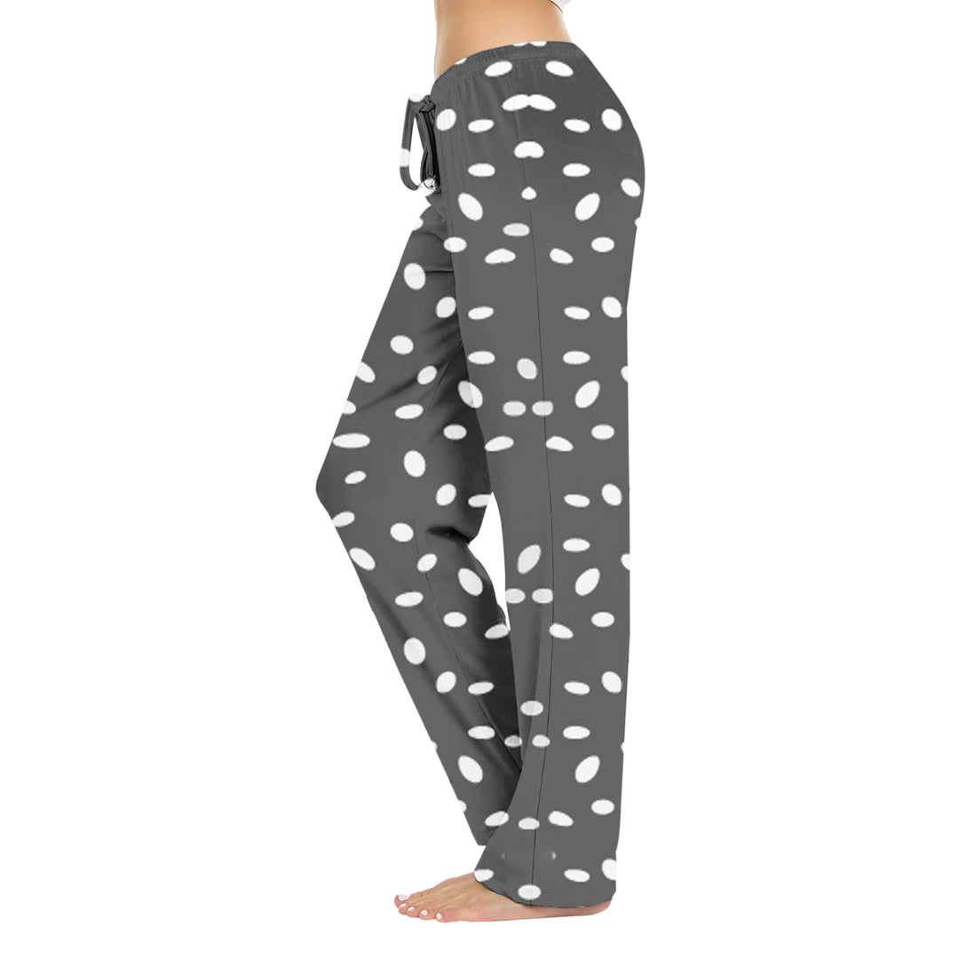 2-Pack Womens Printed Summer Pajama Bottoms Stretchy Comfortable Trousers with Drawstring for Yoga and Casual Wear Image 10