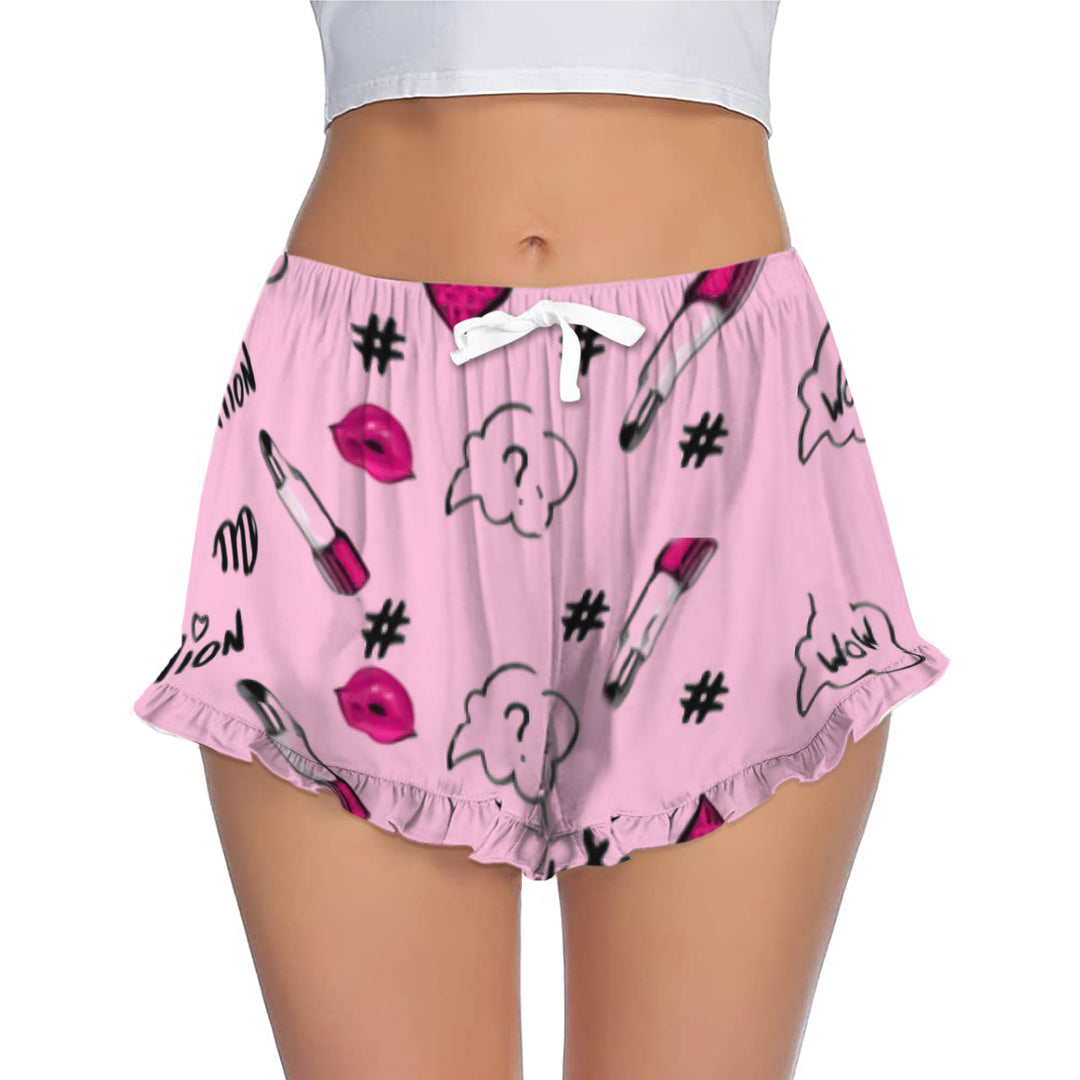 6-Pack Womens Casual Printed Pajama Shorts Soft Stretchy Relaxed Fit Ladies Summer Yoga Bottoms Image 9