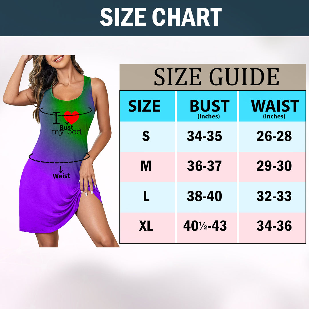 5-Pack Womens Sleeveless Sleepwear Tank Nightgown Racerback Chemise Sexy and Comfortable Wide Strap Ladies Tops Image 11