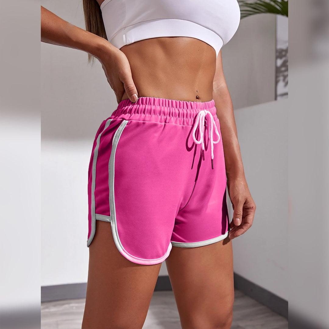 3-Pack Womens Dolphin Shorts Soft Comfy Elastic Waist Running Athletic Workout Yoga Pants Image 3