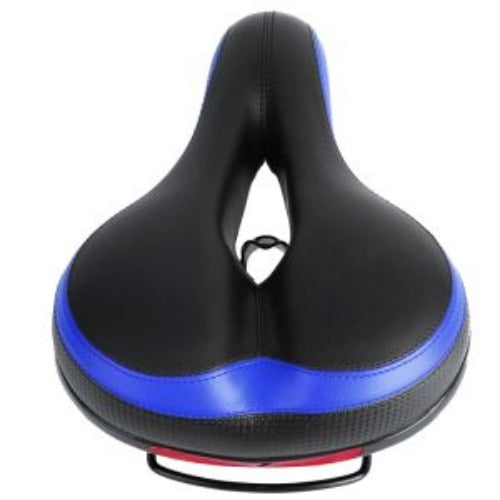 Bike Seat Water Resistant Comfortable Bicycle Padded Saddle Wear Resistant Hollow Leather Seat Cushion Image 11