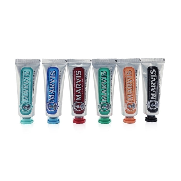 Marvis Flavour Collection Travel-Sized Toothpastes 6x 25ml/1.3oz Image 1